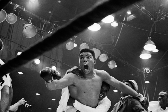 Cassius Clay After Winning Championship
