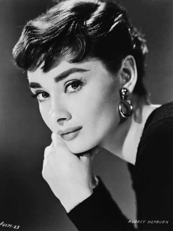 Portrait of Audrey Hepburn