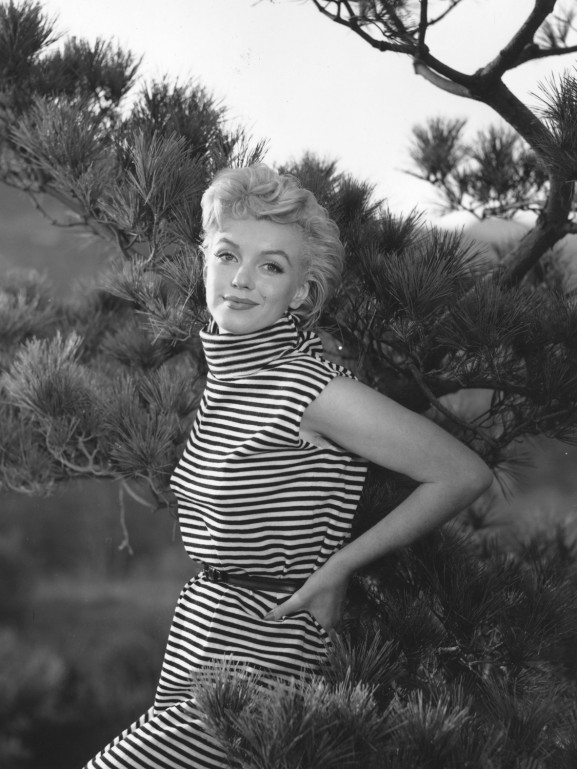 Monroe In Stripes