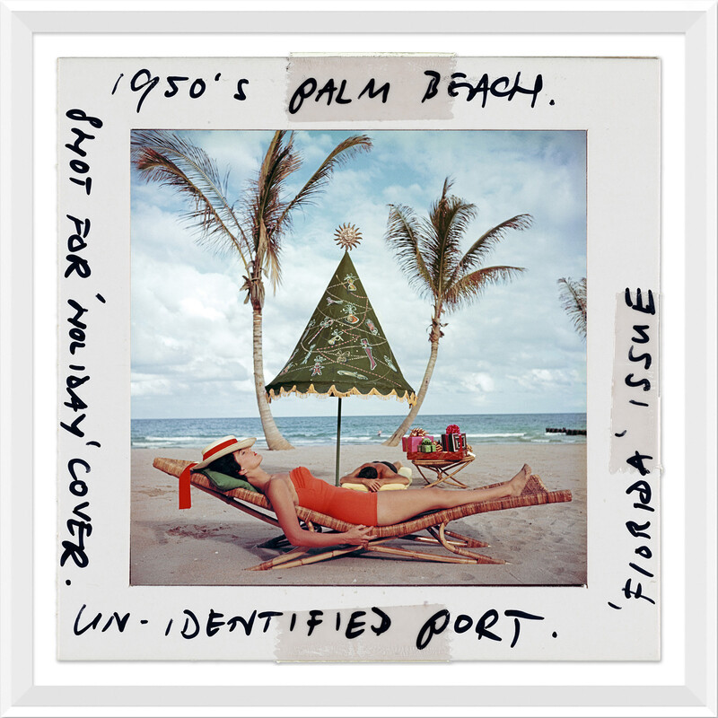 Palm Beach Idyll - Slide - by Slim Aarons