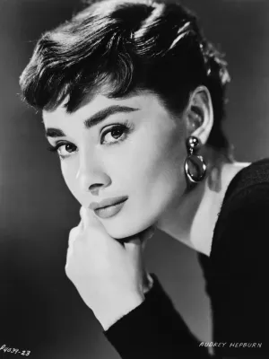 Portrait of Audrey Hepburn
