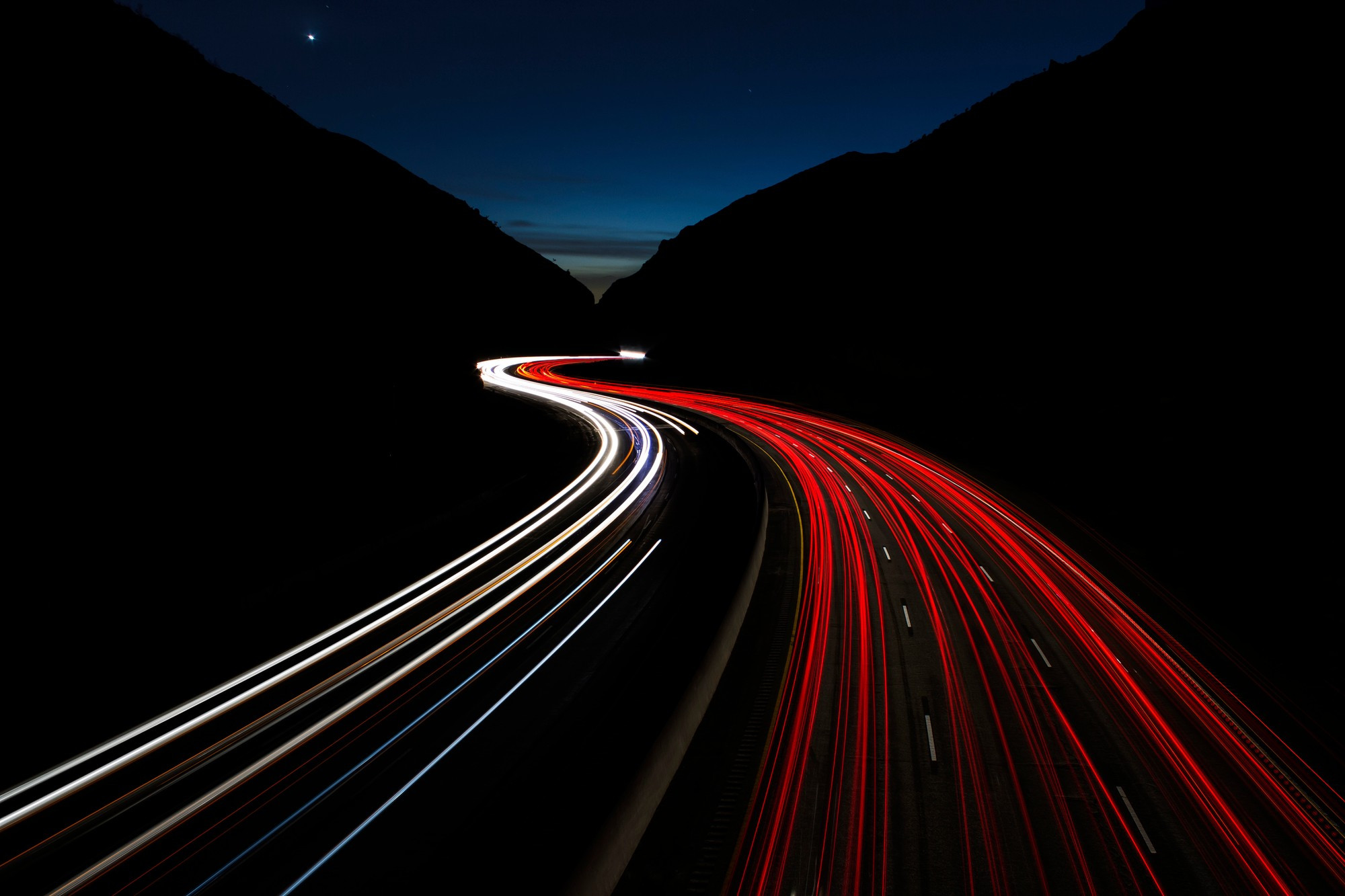 Twisting through the night, deux