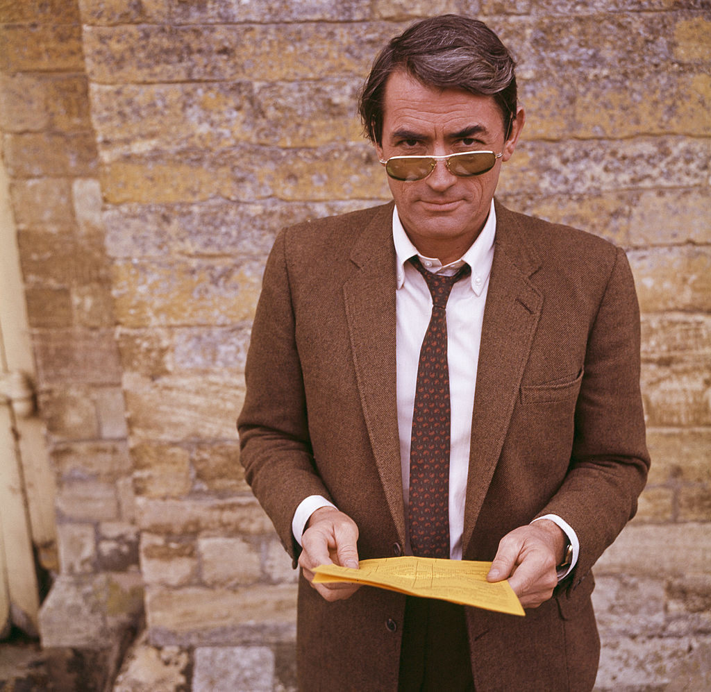 Actor Gregory Peck