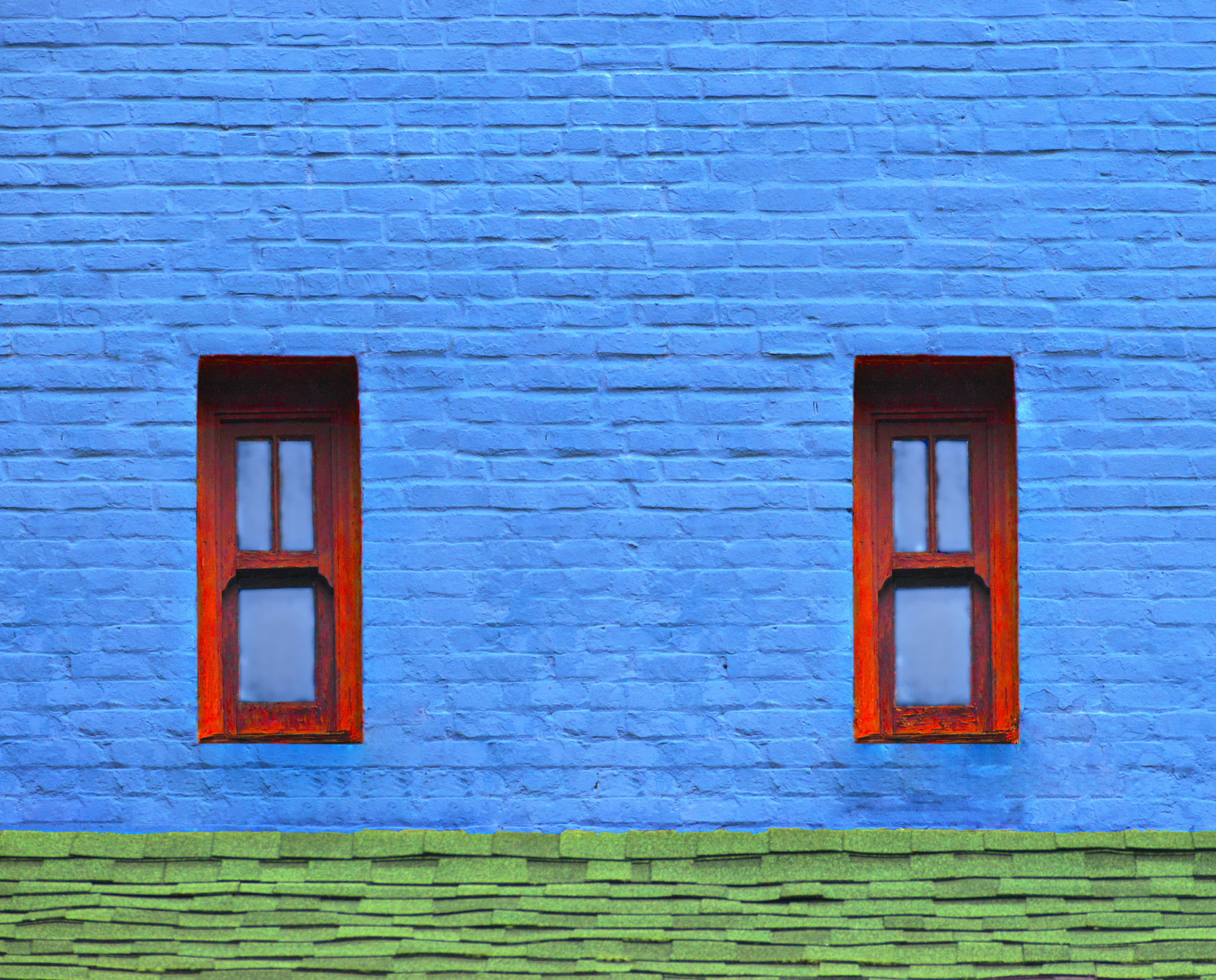 Two Red Windows