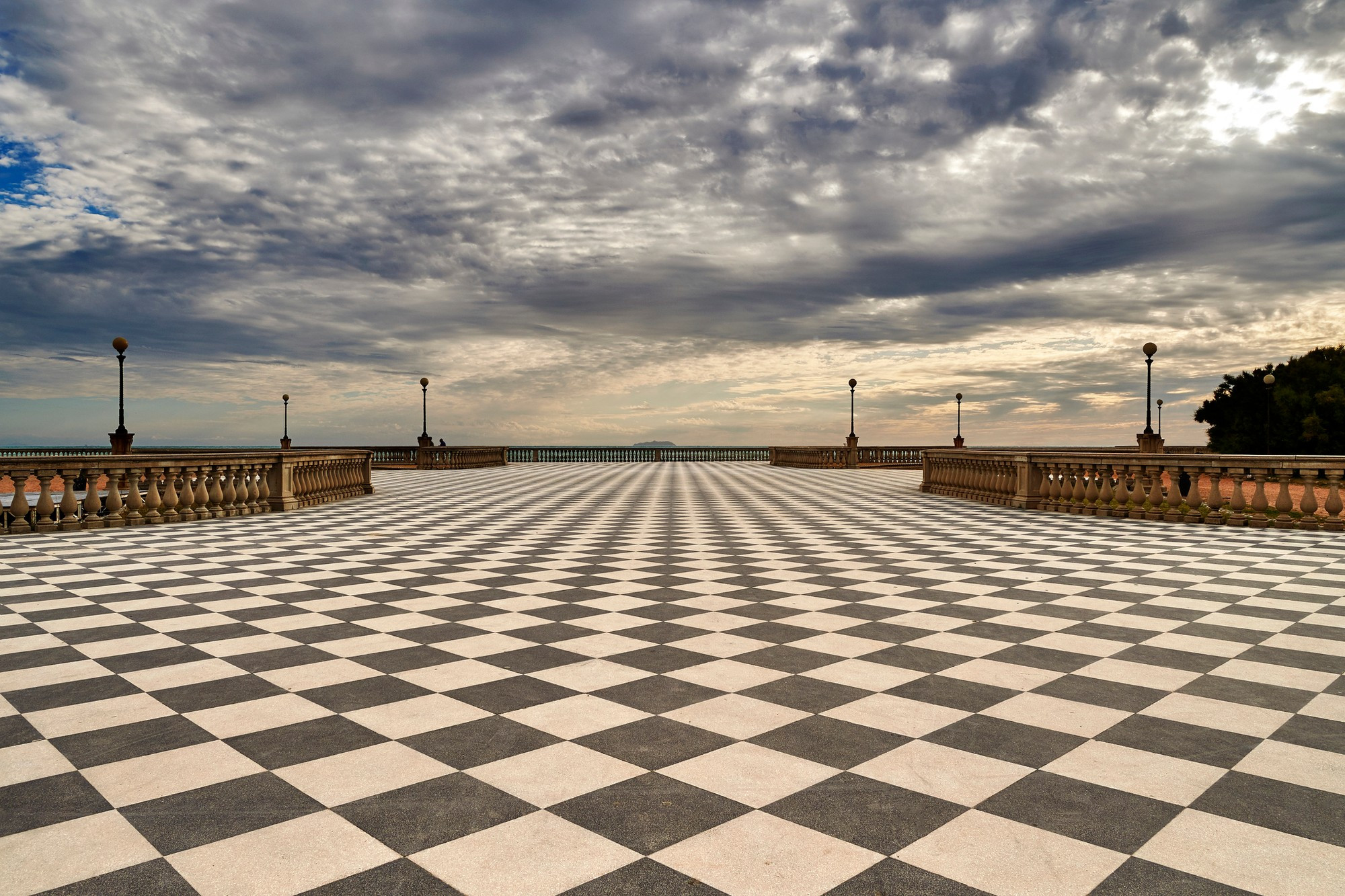 Seafront Terrazza Mascagni in Livorno, Italy