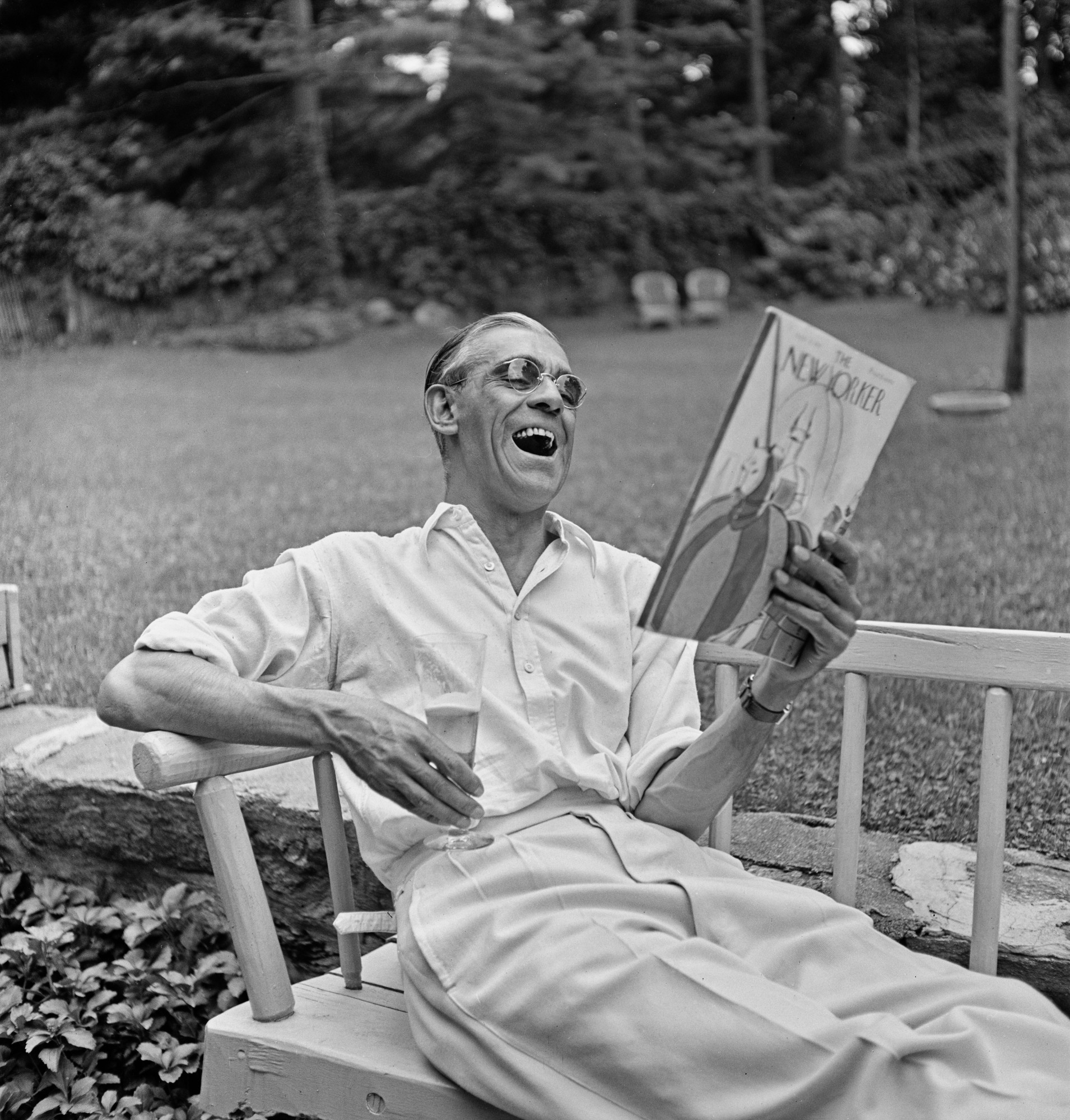 Boris Karloff At Home
