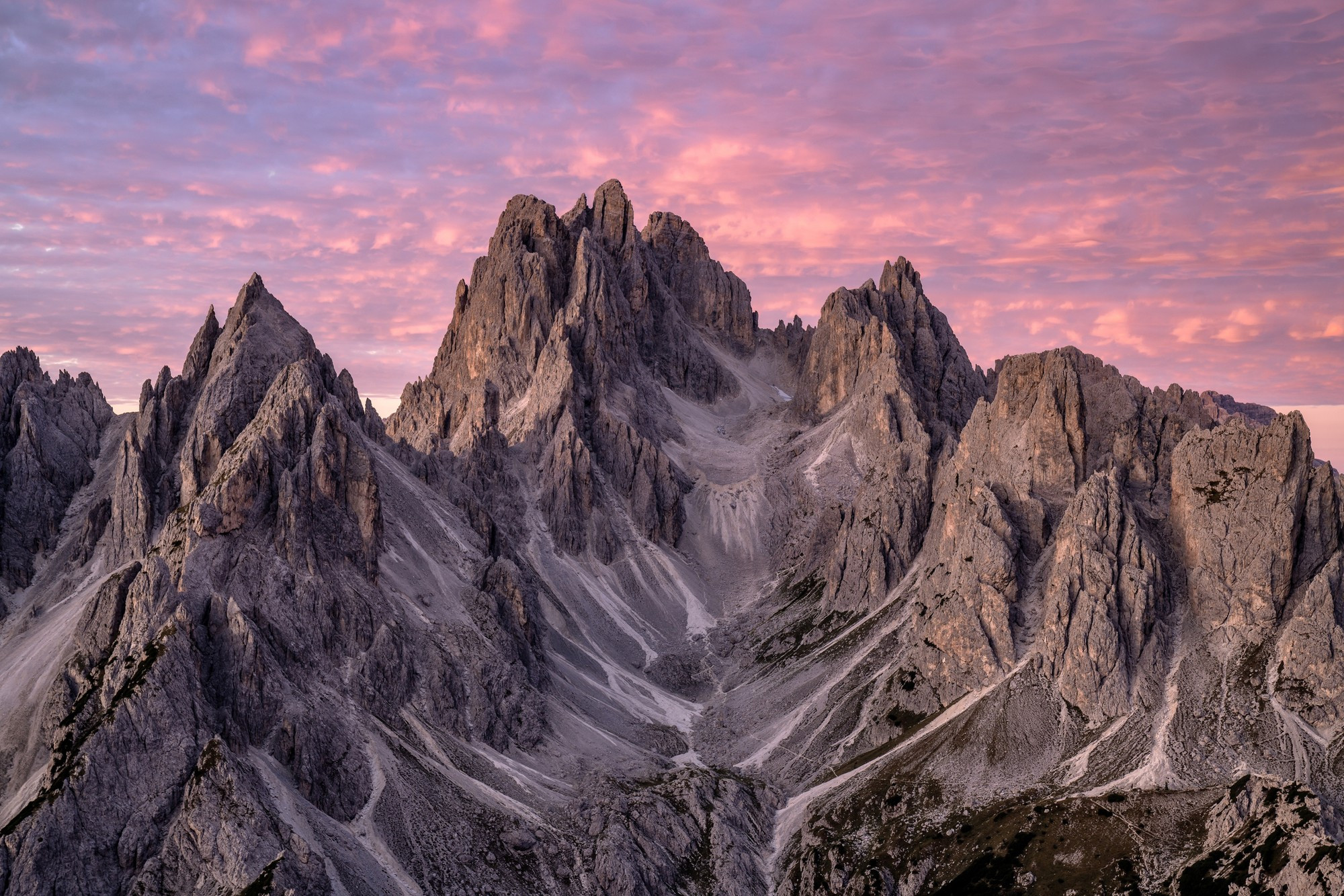 Cadini di Misurina, Dolomite Alps, Italy, Europa