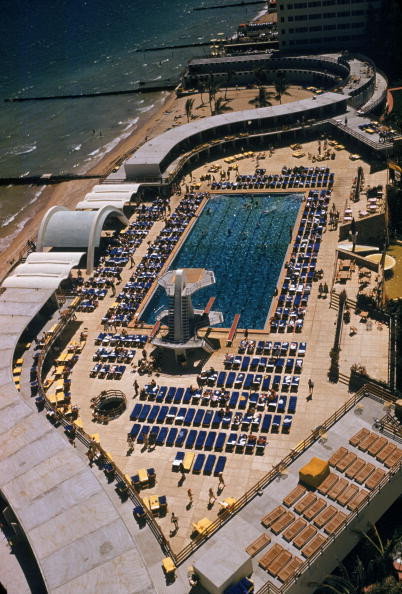 Hotel Pool In Miami