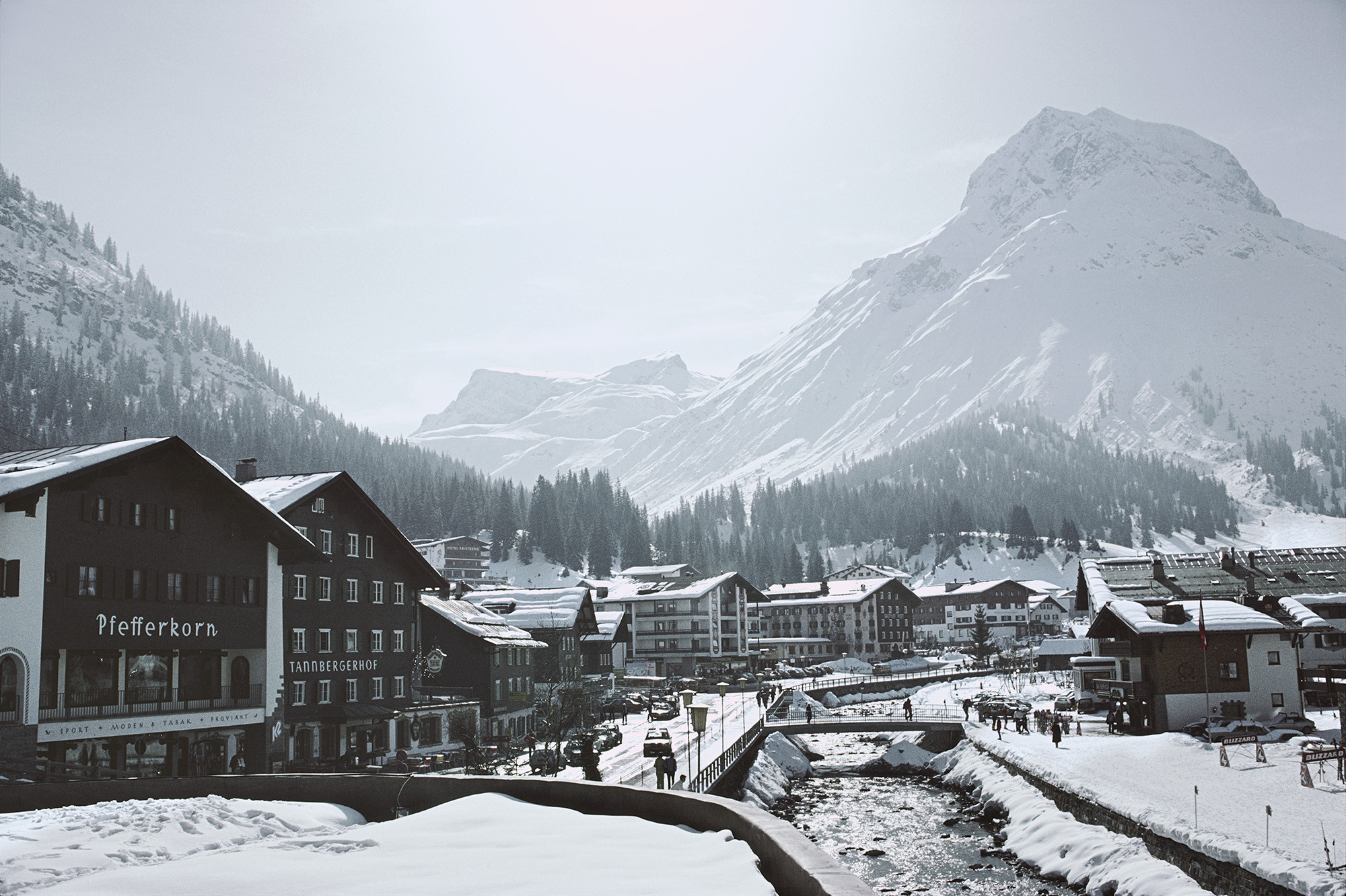 Main Street In Lech