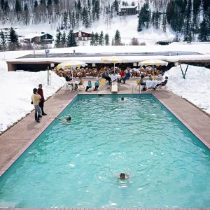 Snow Round The Pool