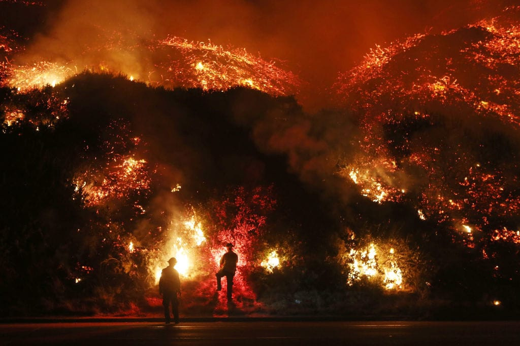 Southern California Wildfires Forces Thousands to Evacuate