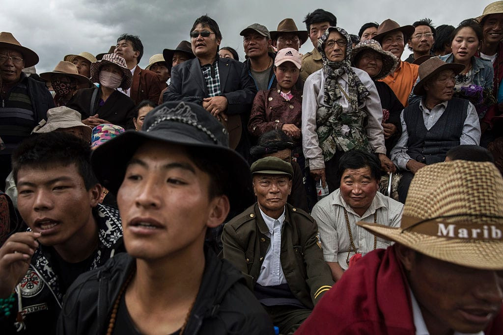 Riding Competition Audience (Tibet)