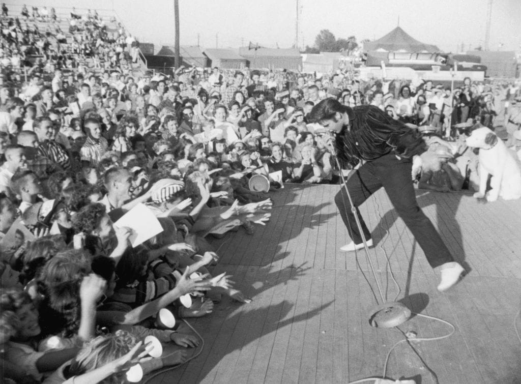 Elvis Presley On Stage