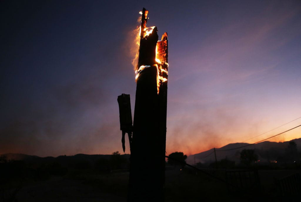 Utility Pole (Tick Fire)