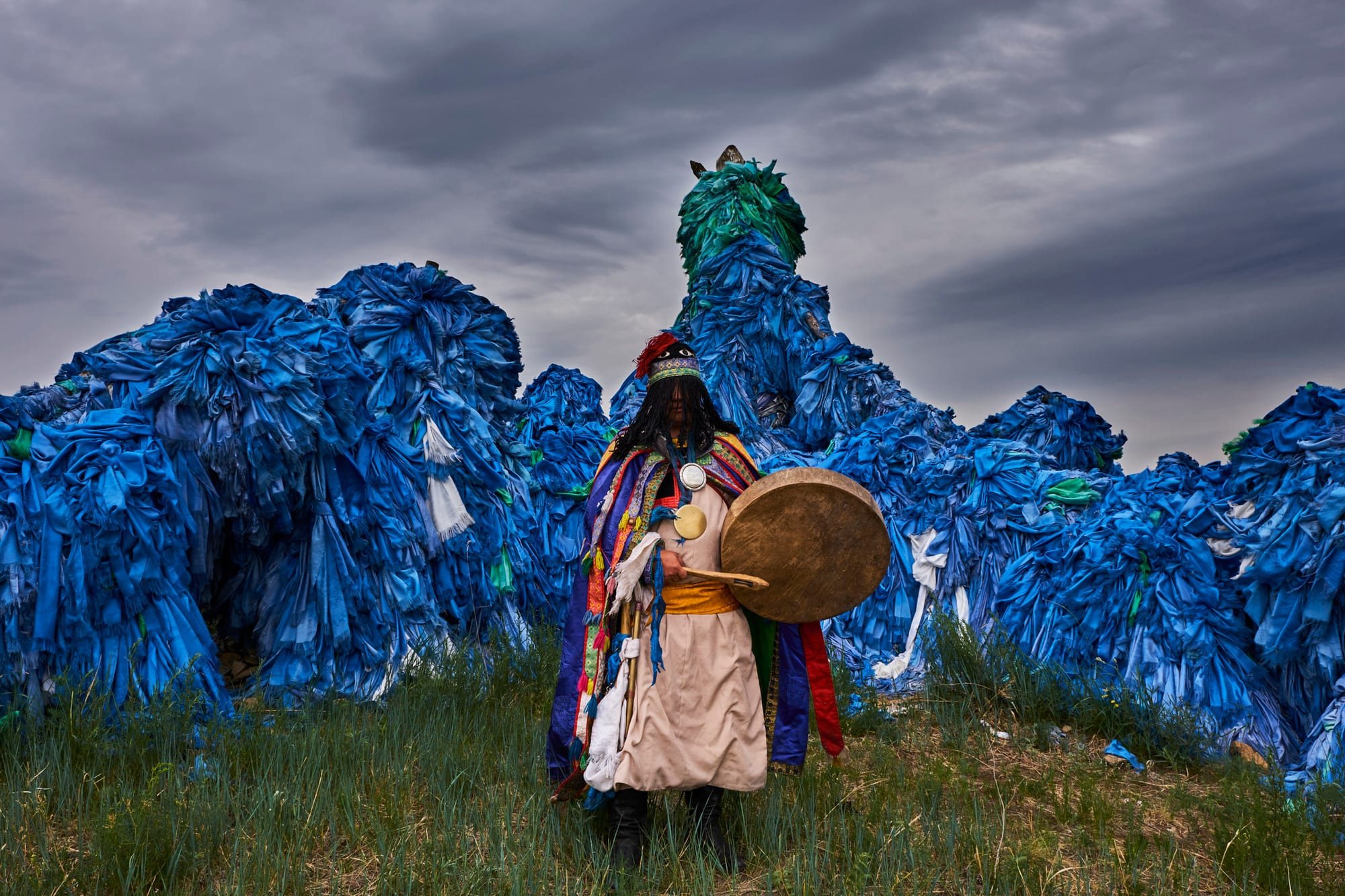 Mongolia, shaman ceremony