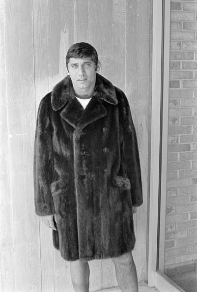 Joe Namath Is Shown In A Fitted Mink Coa